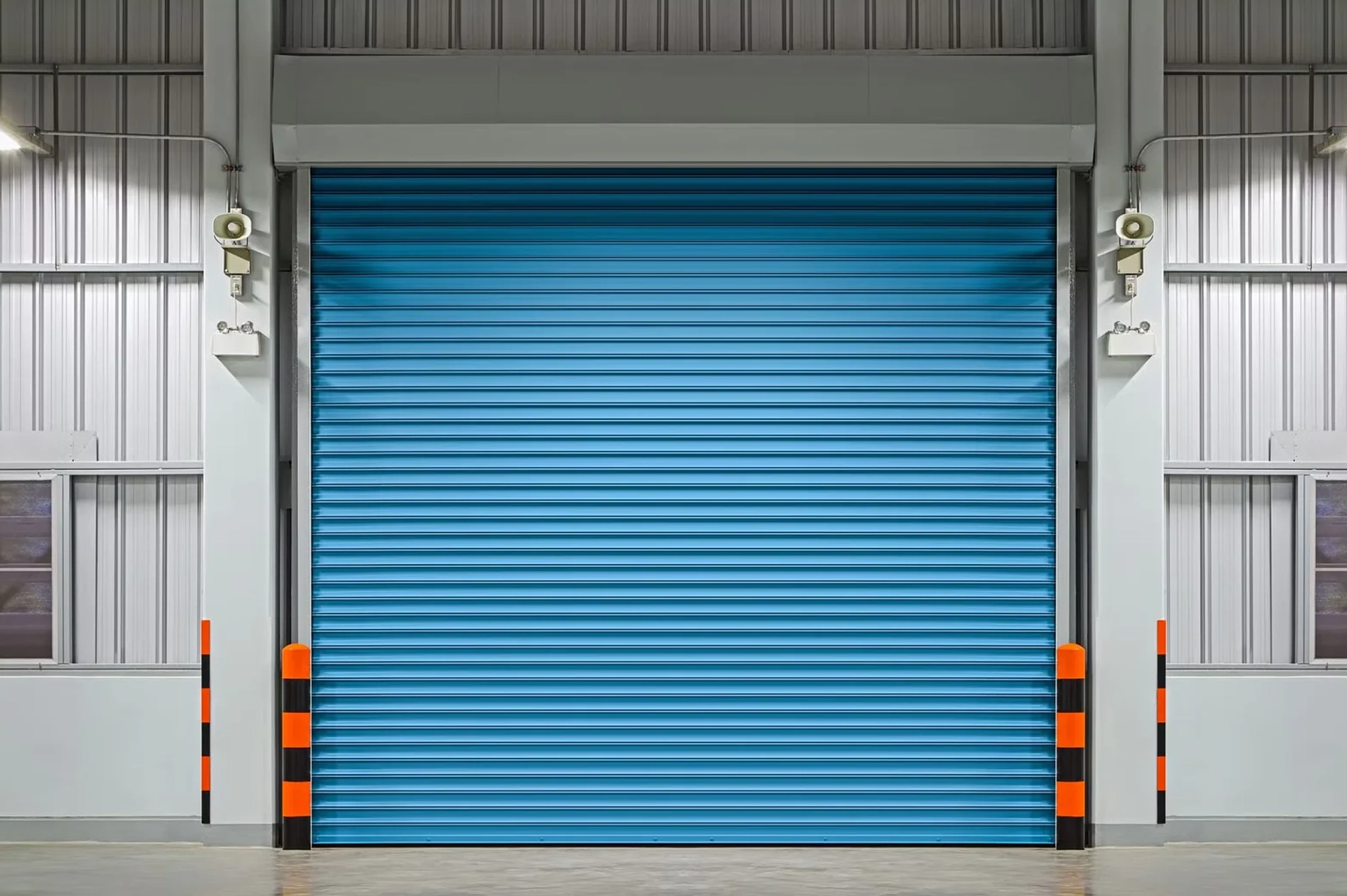 Insulated Galvanized Electric Roller Shutter