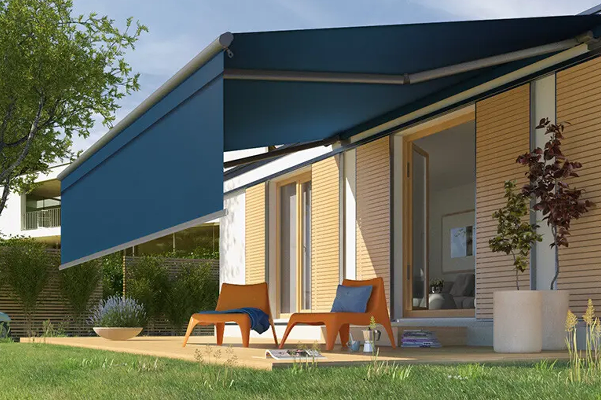 Retractable Arm Awning3